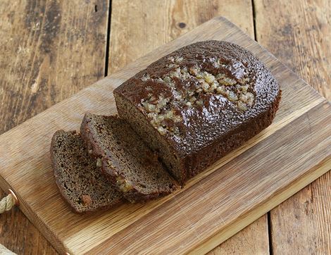 Dark Sticky Ginger Cake, Organic, Daylesford (450g)