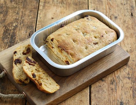 organic sundried tomato & rosemary foccacia famous hedgehog bakery