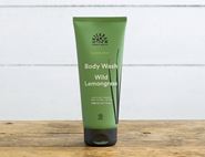 organic wild lemongrass body wash urtekram