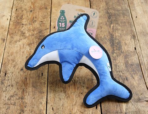 Rough & Tough Dolphin Toy for Dogs, Beco