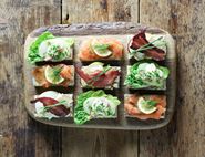 Potato, Radish & Chive Open Sandwiches