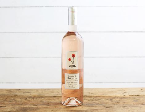 IGP Rosé Fruité, Les Coquelicots, Rousset, Organic, 2022 (75cl)