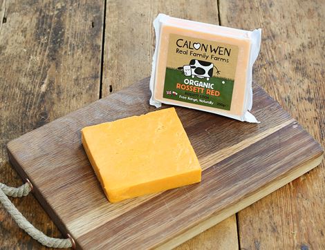 Rosset Red Leicester, Organic, Calon Wen (200g)