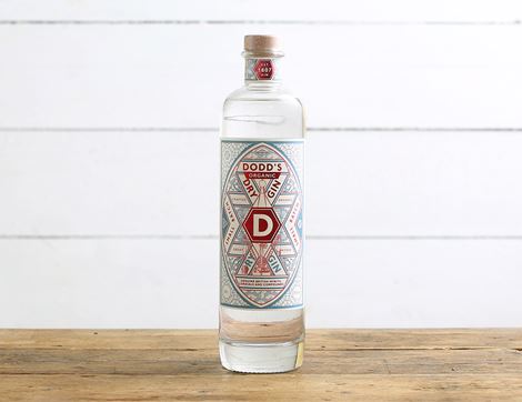 organic dodd's gin 50cl