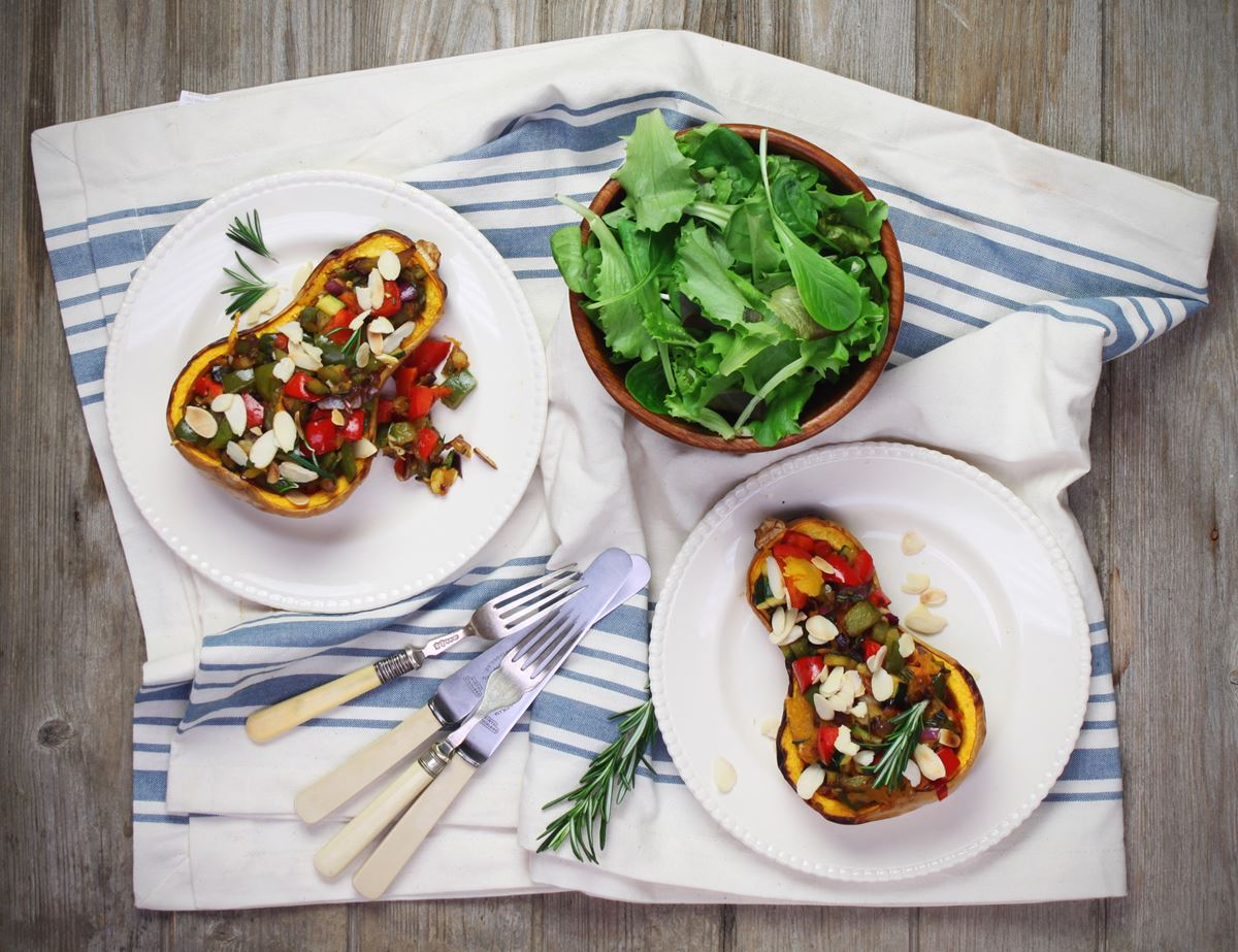 zzzzzzzzzzzMed Veg Stuffed Squash