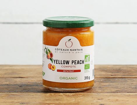 yellow peach compote coteaux nantais