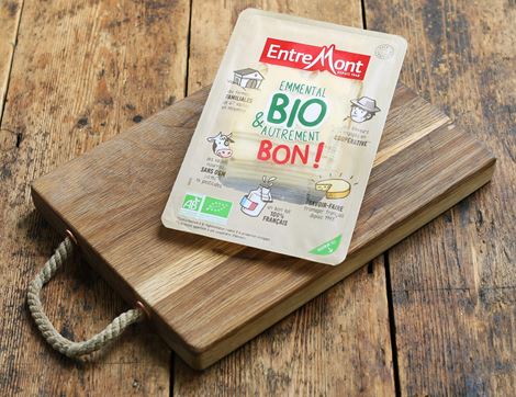 Emmental Slices, Organic, Entremont (120g)