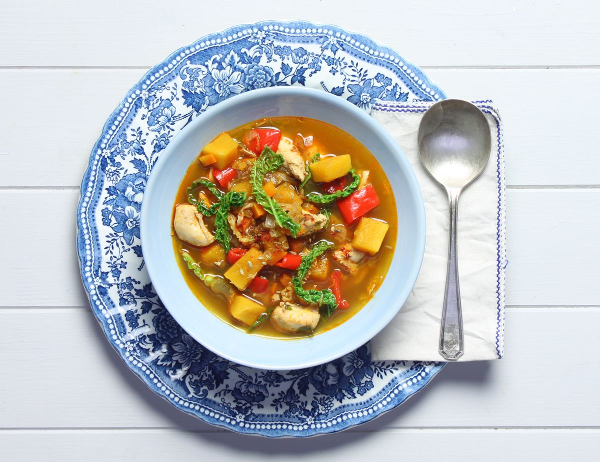 Spanish Chick-O-Rizo Soup 