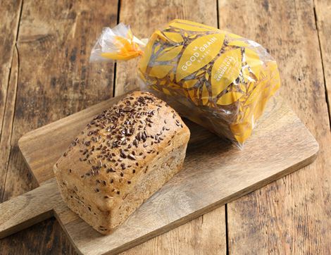 Gluten-Free Seeded Loaf, Unsliced, Organic, Good Grain Bakery (500g)