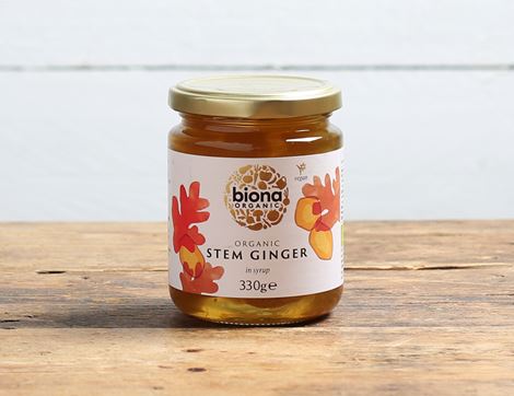 stem ginger in syrup biona