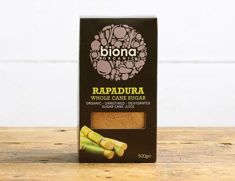 rapadura sucanat wholecane sugar biona