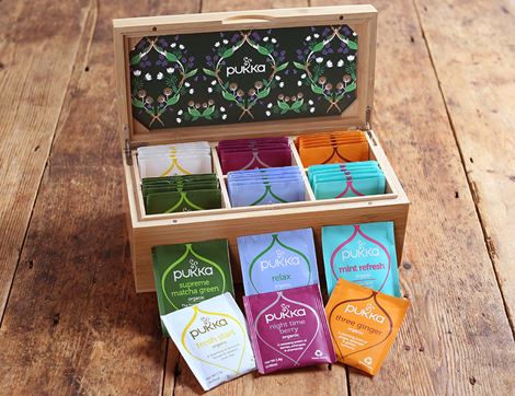 Tea Discovery Chest, Organic, Pukka (42 bags)