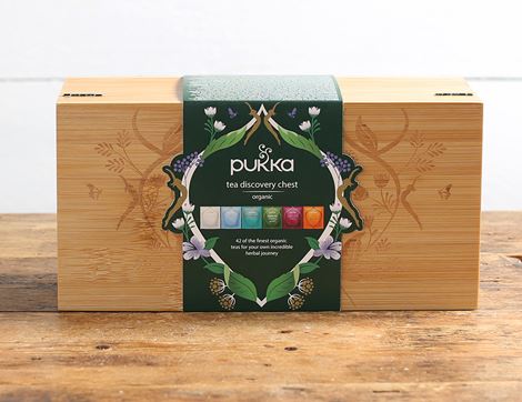 Tea Discovery Chest, Organic, Pukka (42 bags)