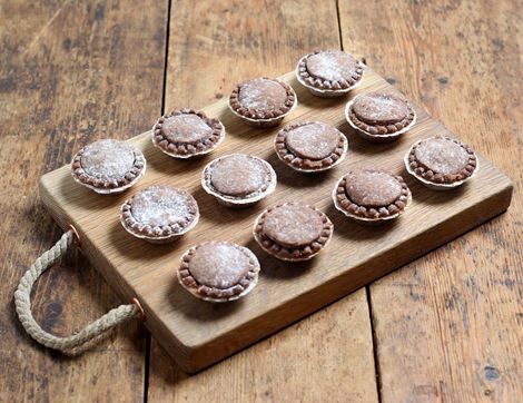 chocolate & orange mini mince pies authentic bread co