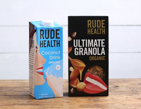 coconut drink ultimate granola bundle rude health