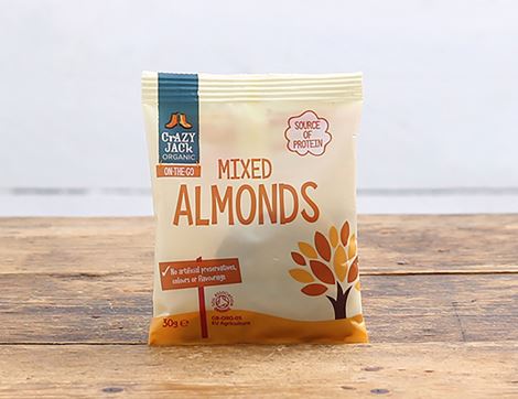 mixed almonds crazy jack