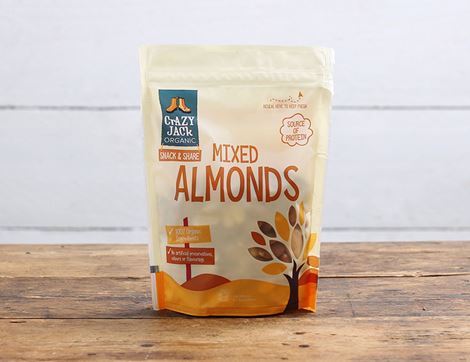 mixed almonds crazy jack