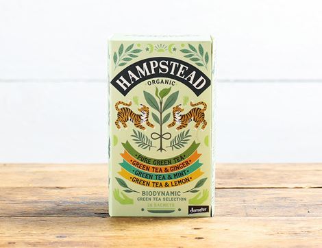 green tea selection pack hampstead tea