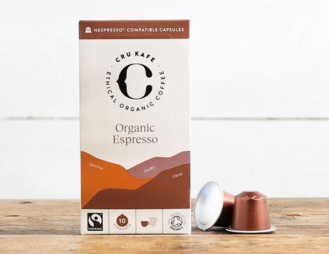 espresso coffee capsules cru kafe