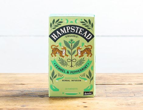 Organic Peppermint and Spearmint Tea by Hampstead Tea