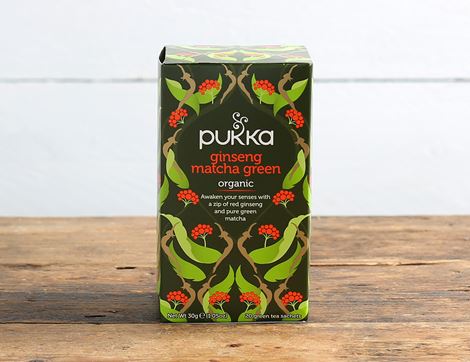 ginseng matcha green tea pukka