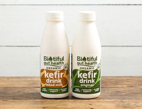 one of each original & baked kefir biotiful