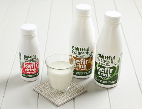 One of Each Original & Baked Kefir, Organic, Biotiful (2 x 500ml)