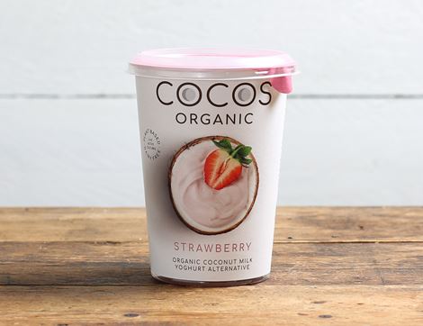 Strawberry Coconut Milk Yogurt Alternative, COCOS (400g) | Abel & Cole Strawberry Coconut Milk Yogurt Alternative, COCOS (400g) | Abel & Cole
