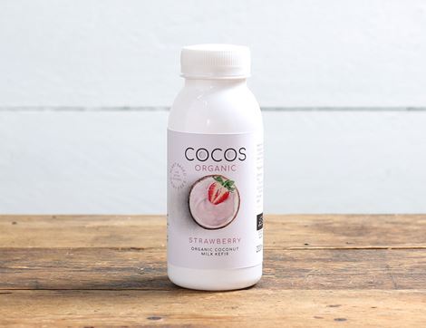 strawberry coconut milk kefir cocos