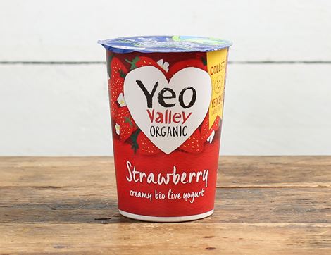 strawberry yogurt yeo valley
