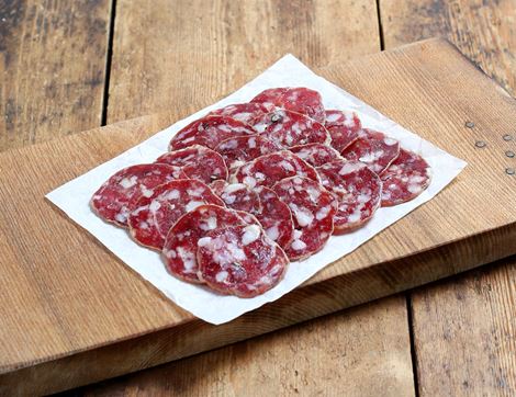red wine salami peelham farm