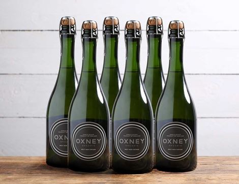 Oxney NV English Sparkling Wine, Organic (6 x 75cl)