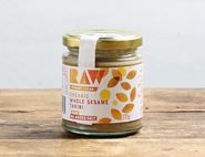 Whole Sesame Tahini, Organic, Raw (170g)