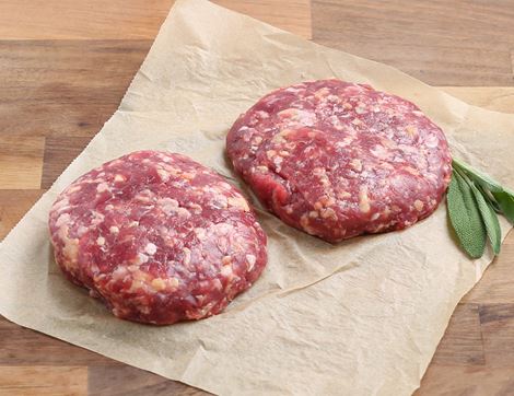 beef burgers 100% pasture fed the green butcher