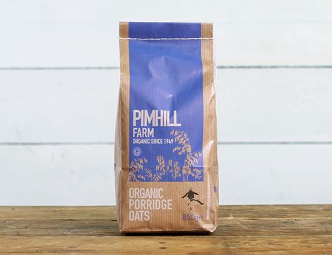 Porridge Oats, Organic, Pimhill (850g)