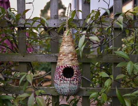 Artisan Wild Bird Nester, Fairtrade, Wildlife World