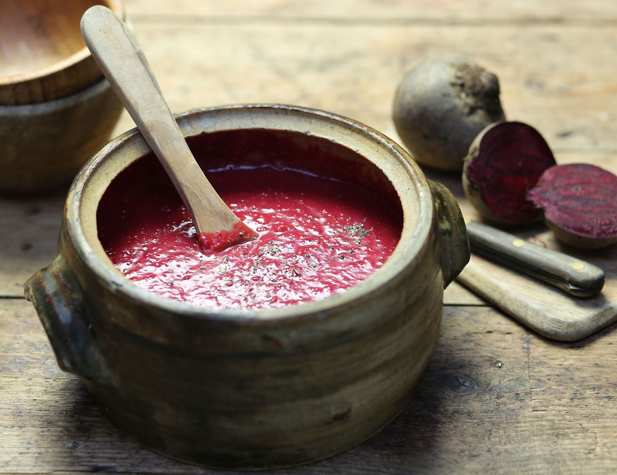 Beetroot, Clove & Coconut Soup