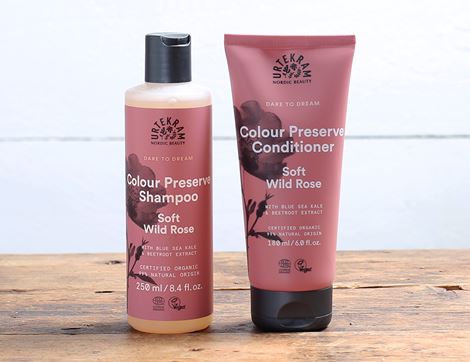 colour preserve hair duo wild rose urtekram