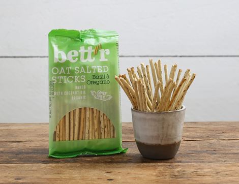 sea salted oat sticks with basil oregano bett'r organic