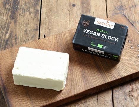 vegan block for baking naturli