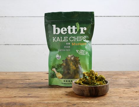 mustard & onion kale chips bett'r organic