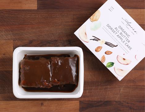 All Butter Dorset Apple Cake, Organic, Après Food (350g)