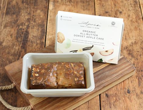 all butter dorset apple cake apres food 350g