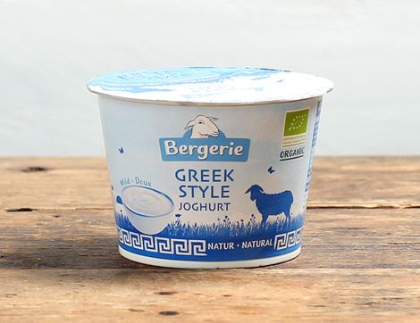 greek style sheep's milk yogurt bergerie
