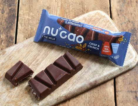 crisp & crunch chocolate bar nucao