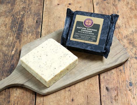 mature cheddar with black pepper godminster