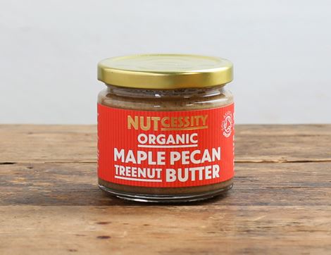 maple pecan treenut butter nutcessity