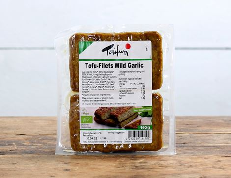 wild garlic tofu filets taifun