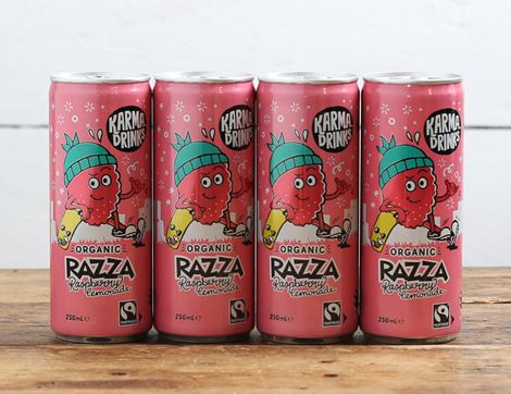 raspberry lemonade karma drinks 4 x 250ml