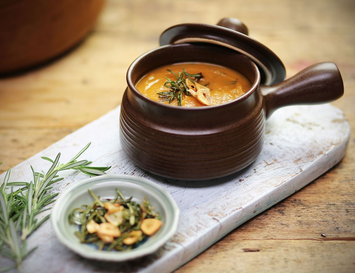 Sweet Potato & Rosemary Soup